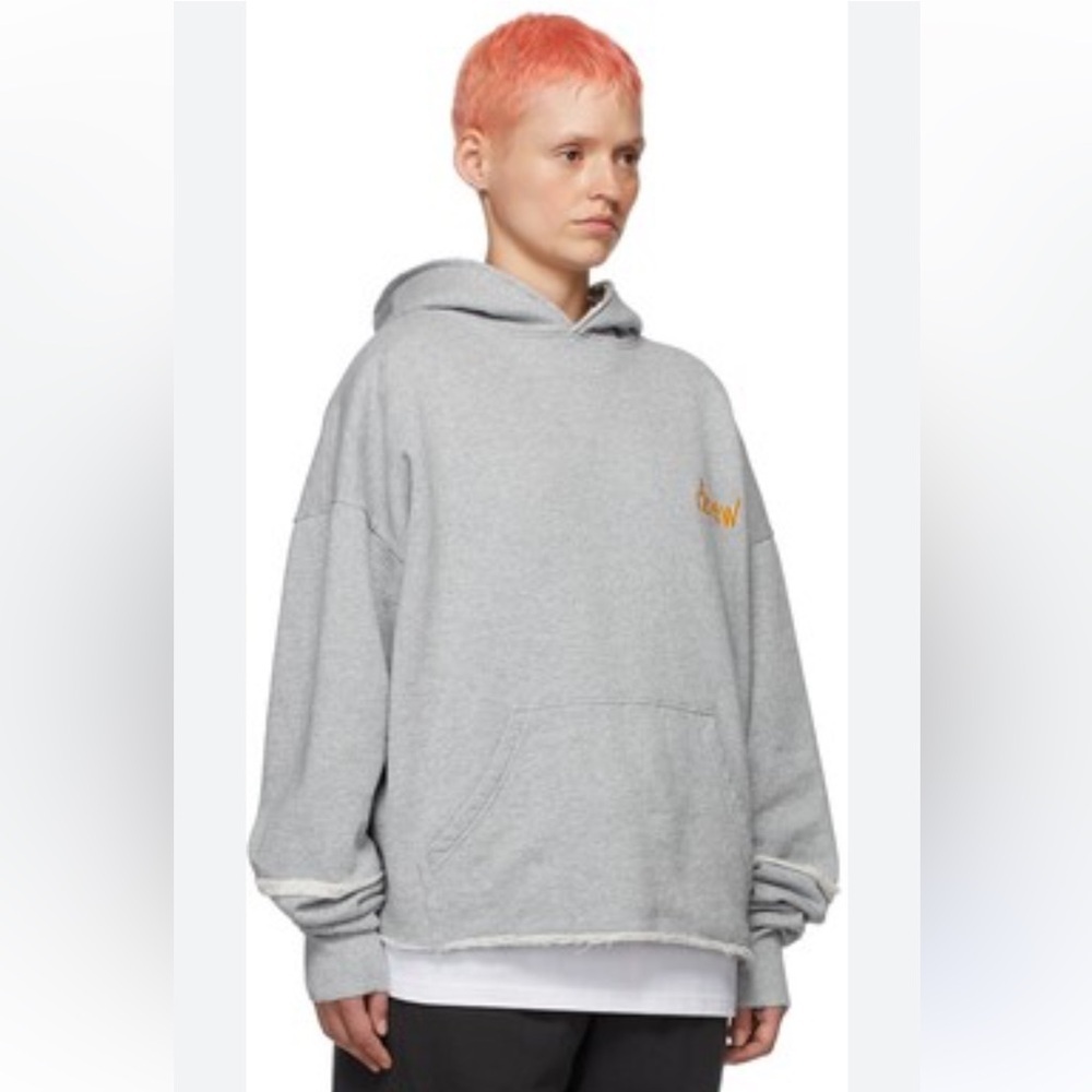 Drew House scribble hoodie heather gray